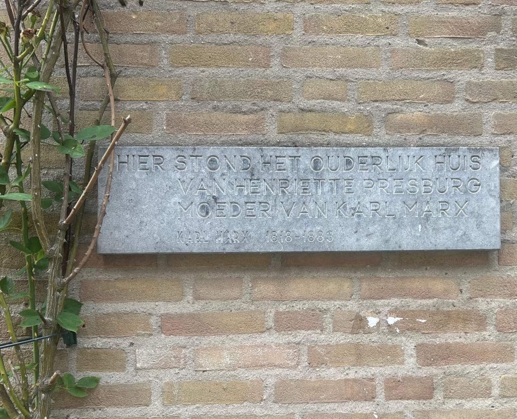 plaquette-Karl-Marx Nijmegen