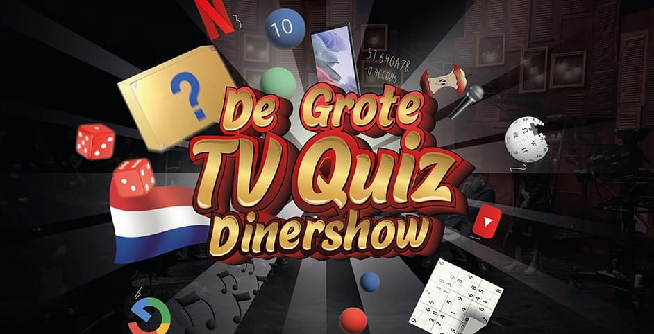 De grote Dinershow TV quiz in Nijmegen
